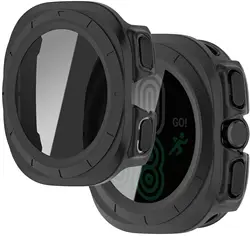 Privacy Case for Samsung Galaxy Watch Ultra Cover Built in Anti-Fog Tempered Glass Screen Protector for Galaxy Watch Urtra 47mm