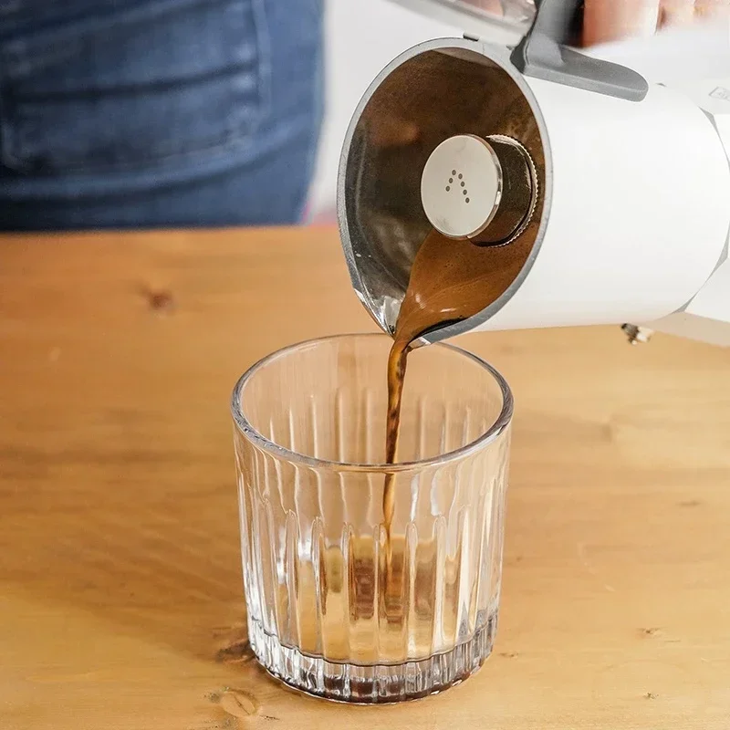hot sale 2 In 1Home Portable Espresso Moka Coffee Maker Moka Pot Espresso Maker Portable Coffee Maker