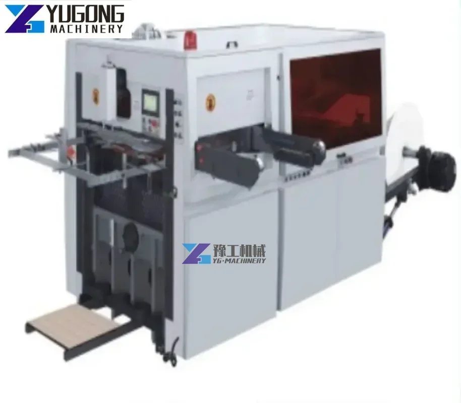 Automatic High-Speed 150-200times/min 8.5kw Paper Cup Die Cutting Punching Machine with PLC Touch Screen