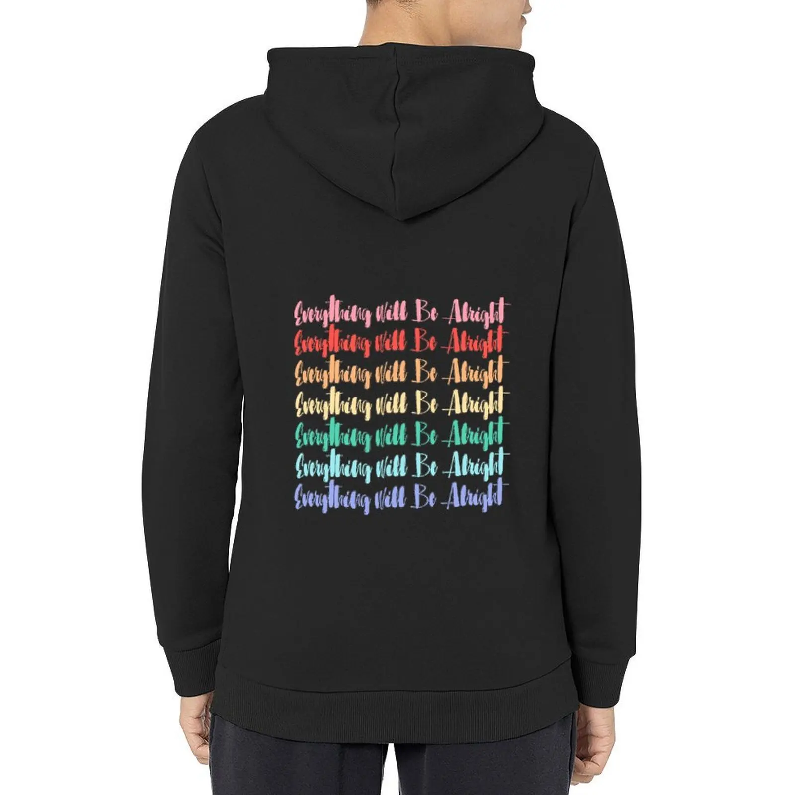 

Everything Will Be Alright - Falsettos Hoodie autumn clothes men's sweat-shirt korean clothes graphic hoodie