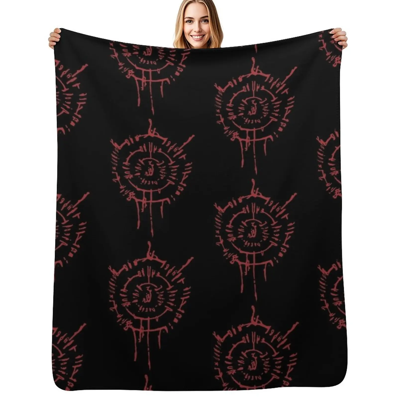 

Astarion Adventures BG3 Throw Blanket cosplay anime Decorative Beds Personalized Gift warm winter Blanket