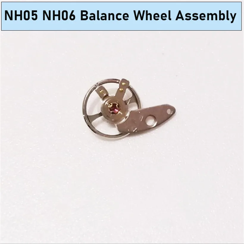 

Аксессуары для часов, подходящие для NH05 NH06, механический механизм, полноповоротное балансировочное колесо в сборе, NH06, запасные части для механизма