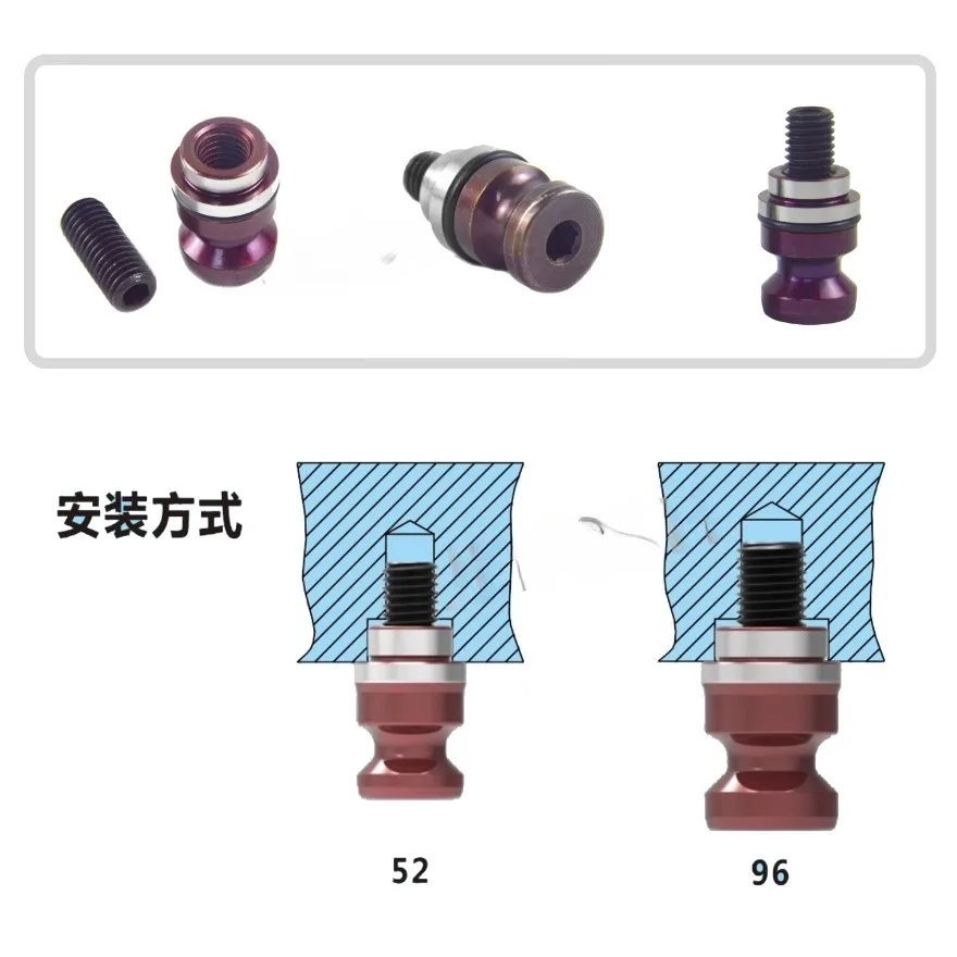Zero Point Nail Pulling LD1620 Universal for Four and Five Axes LD1216 Clamp Firm Type 52 Type 96 Quick Change Positioning
