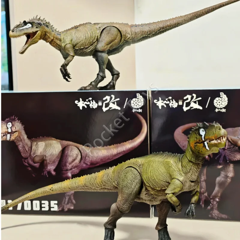 In Stock Nanmu Studio Jurassic Allosaurus Action Series Crooked-Mouth War God Dinosaur Boy Collectible Model Toy New Model