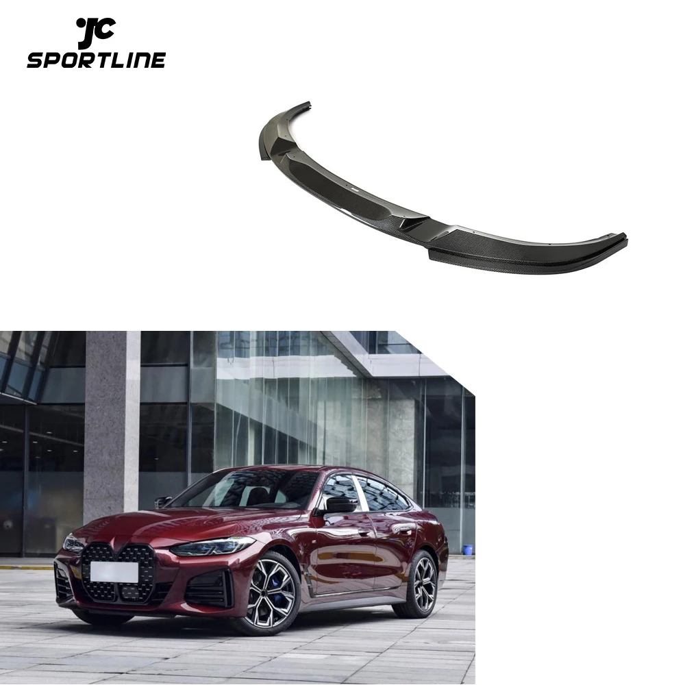 

4Series G26 Carbon Fiber Car Front Lip Valance For BMW G26 420i 430i 435i M440i 4 Doors 2021UP
