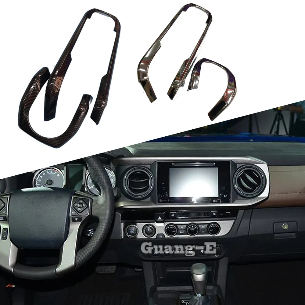 For Toyota Tacoma 2015 2016 2017 2018 2019 2020 2021 2022 2023 Car Detector Dashboard Meter Instrument Panel Gauge Frame Trim