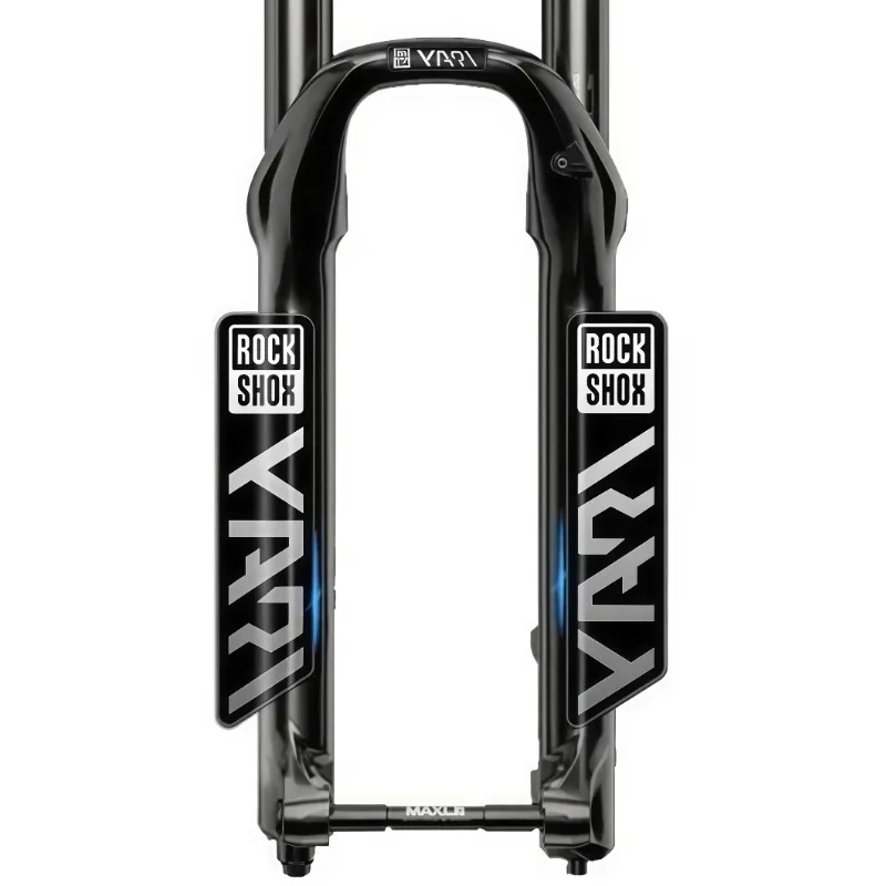 2D Flat Sticker 3pcs/sheet Rockshox Bike Fork Sticker - Mountain Bike Fork Sticker, Riding Decorative Accessories, Durable Bike