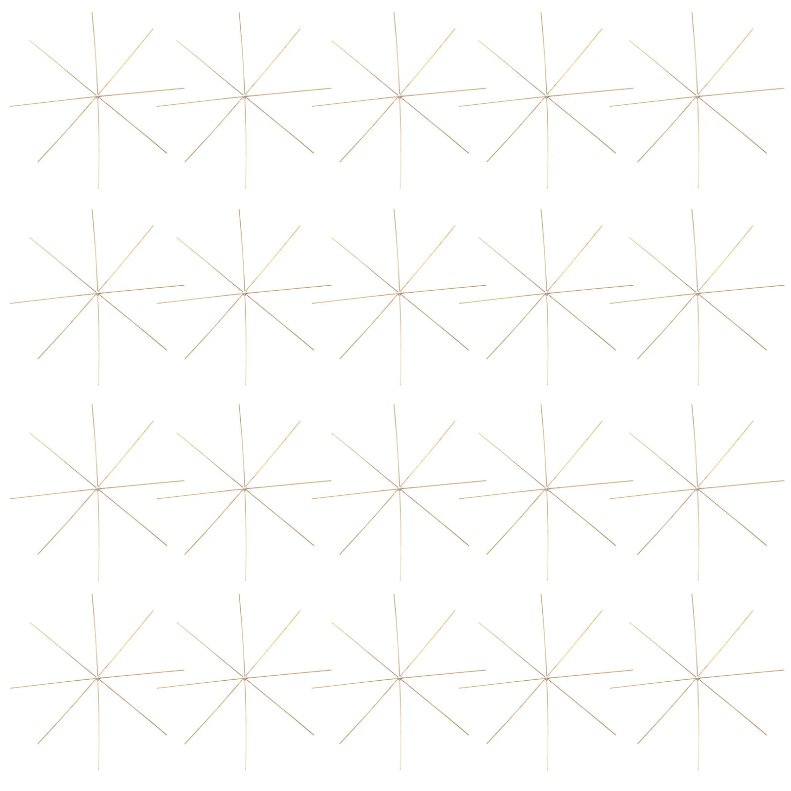 

30Pcs Snowflake Wire Forms Metal Wire Frames 9.5cm Christmas Ornament Craft Supplies DIY Jewelry Snowflake Pendant Charm