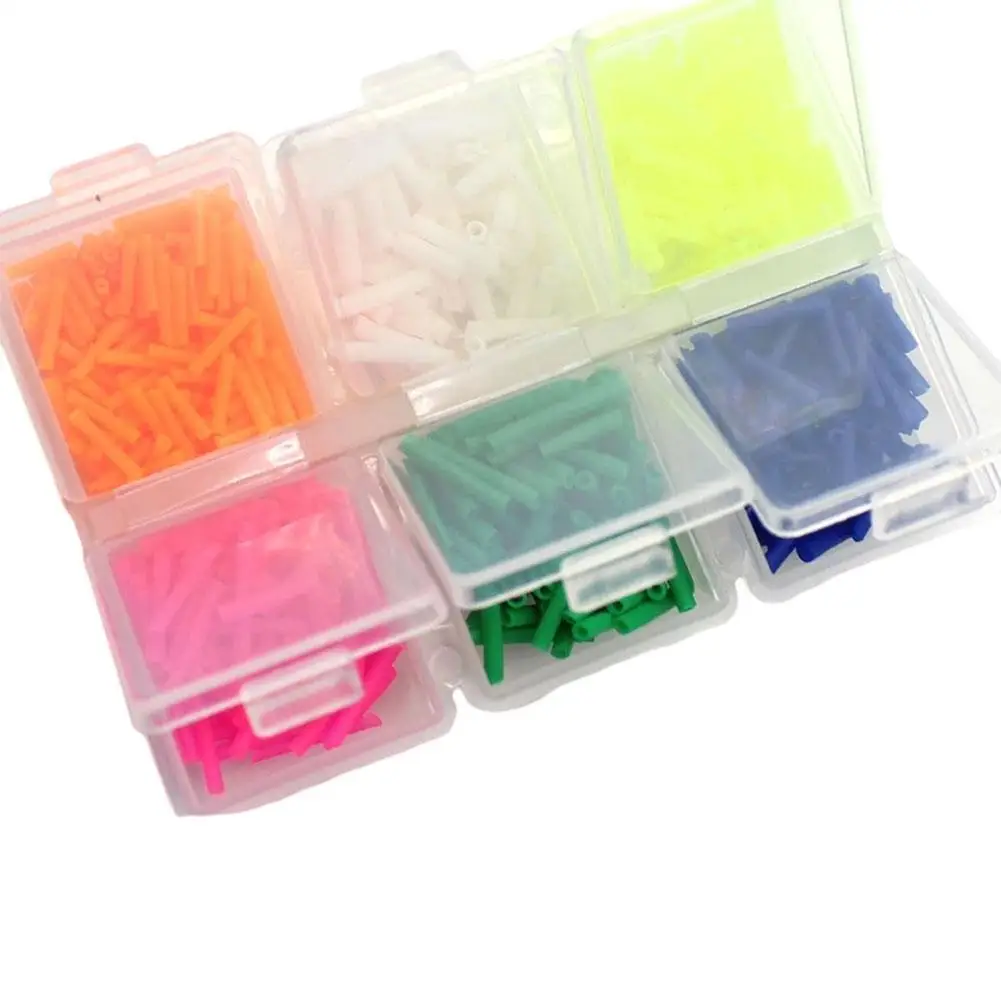 1 Box Assorted Pole Floats Color Silicone Tube Set Carp Tackle Accessories Fishing Carp Gadgets Fishing