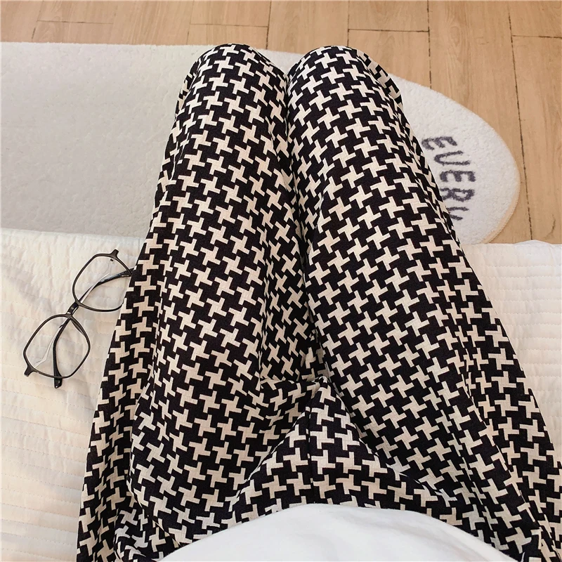 120 houndstooth trousers