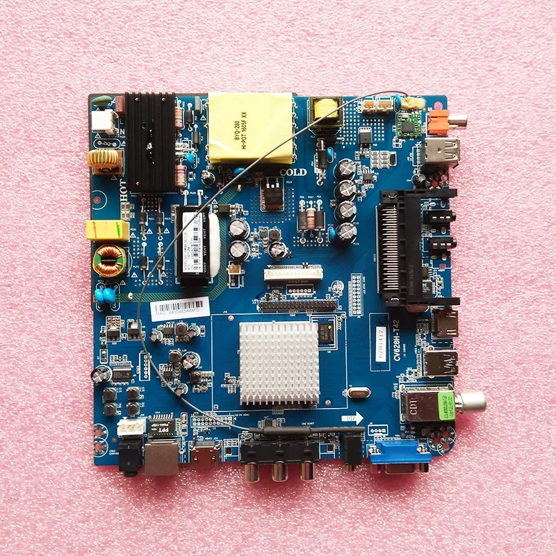 Cv628h-t42 LCD TV 40ST616ST assembly machine TV motherboard foreign trade overseas TV live shooting