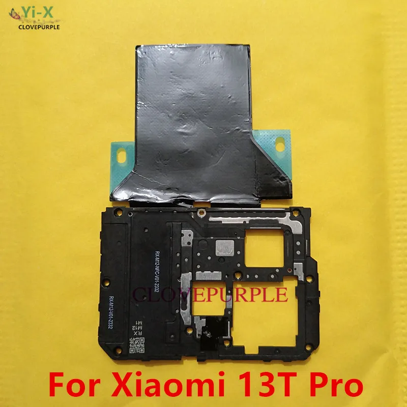1pcs Motherboard Main Board Cover Shell with WIFI Antenna NFC Wireless Charge Flex Replacement Parts For Xiaomi Mi 13T Pro