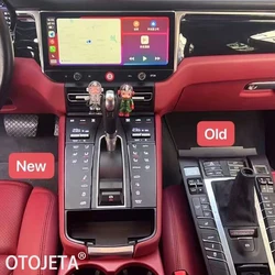 Center Console Gear LCD Shift Panel Interior Decorative Accessories For Porsche Macan 2014-2021 (95B.1 /95B.2) Support LHD RHD