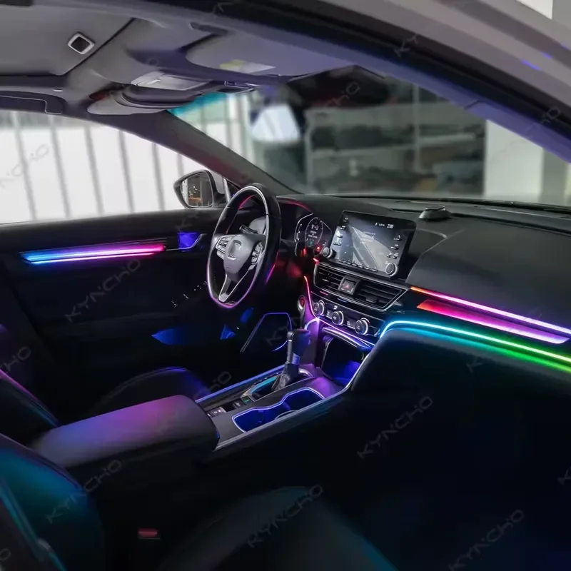 Car Ambient Light for Honda Inspire 2019-2022 OEM Size Dynamic 26 LED Control by Special Button Automotive Interior Light