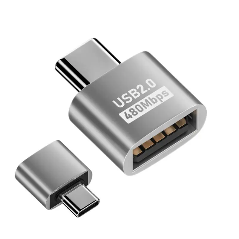USB 2.0 Type-C адаптер типа OTG Type C USB C «папа»-USB «мама»