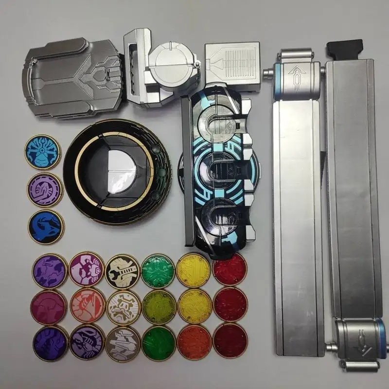 

Dx Kamen Rider Ooo Driver Belt Metal Coins Modified Extension Strap Tajadol Combo 10Th Collectible Toys Fans Gift