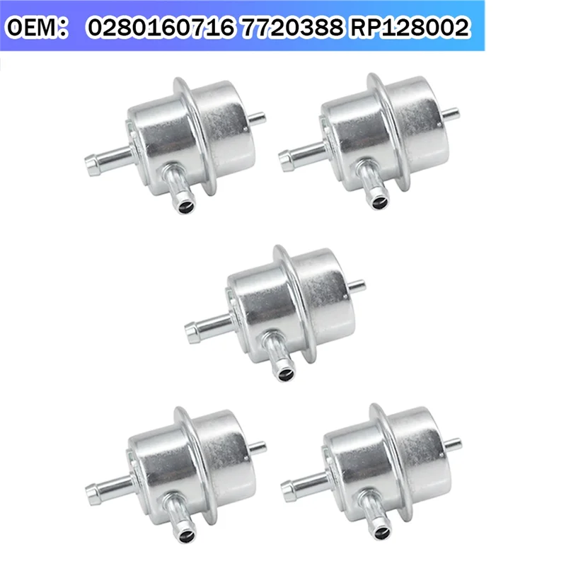 5 uds regulador de presión de combustible 0280160716 7720388 RP128002 piezas accesorios para Daewoo OPEL 1995-1998