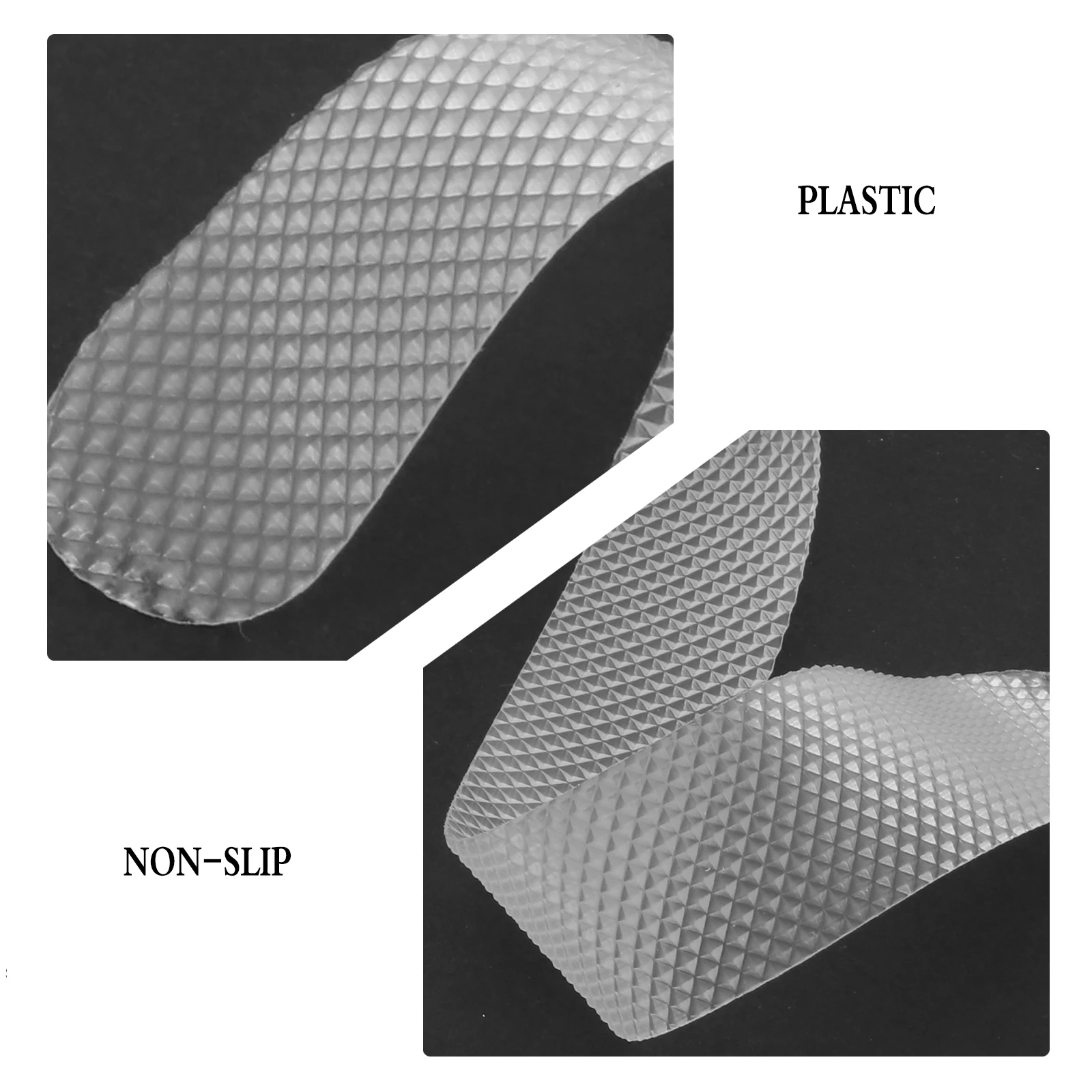 

24 Pcs Transparent Stickers Non-slip Tape Anti Strips Letter Bath Floor Shower White Anti-slip Skid for Child