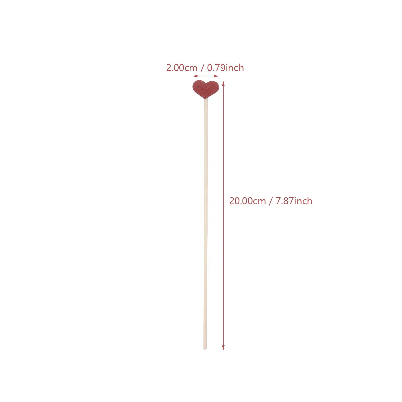 12Pcs Heart Shaped Rattan Diffuser Sticks for Aroma Diffuser Bottles Natural Aromatherapy Fragrance Volatility Accessories view 6
