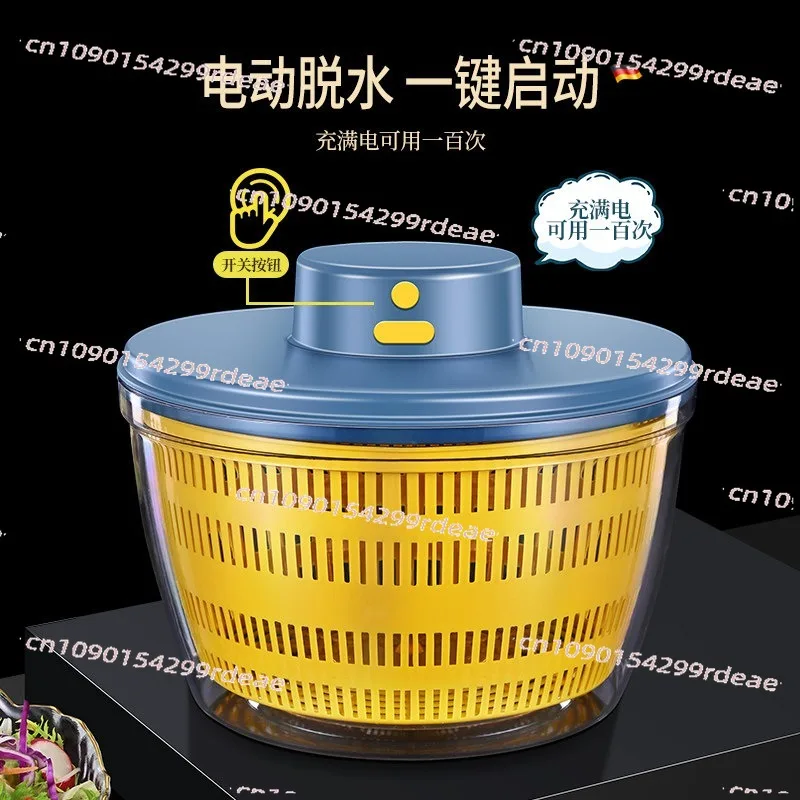 Household electric vegetable dehydrator, fruit drain basket dryer