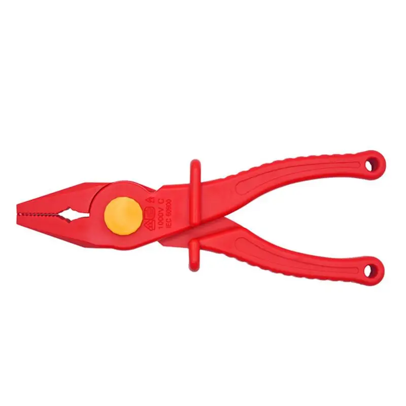 

Insulated Pliers All Purpose Insulated 1000V Long Nose Pliers VDE Long Nose Pliers With Anti-Slip Handle Anti-magnetic Pliers