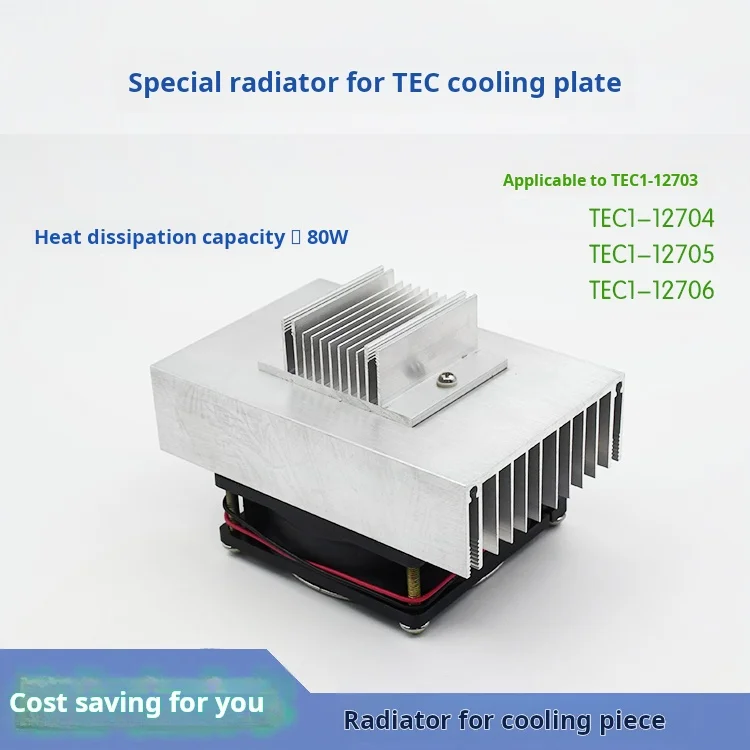 Tec Piece Special Radiator Piece System Cooling System Cooling 12v80w Power Internal Use