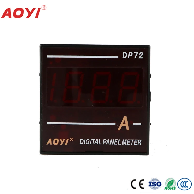 5PCS AOYI Manufacturer Best Quality Panel Install Analog Ac Ammeter 0-1999a Display