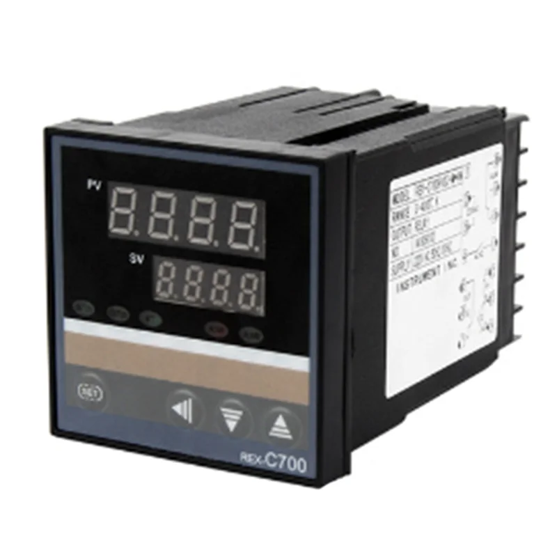 

ABZL PID RKC цифровой интеллектуальный промышленный регулятор температуры 220 В РЕЛЕ REX-C700 SSR релейный выход термостат контроллер