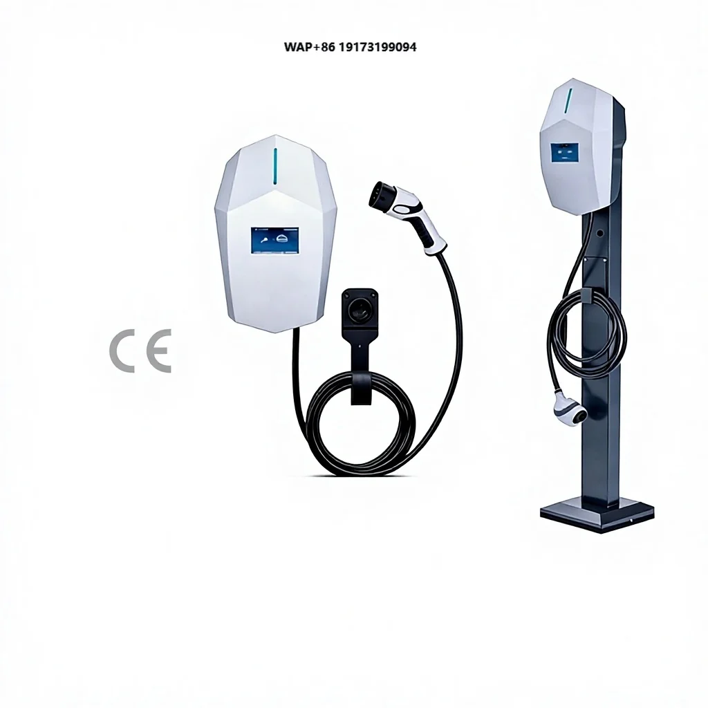 

7KW 11KW 22KW Wallbox EV Charging Station AC Electric Car Charger GBT Type1 Type2 RFID WIFI APP Control OEM