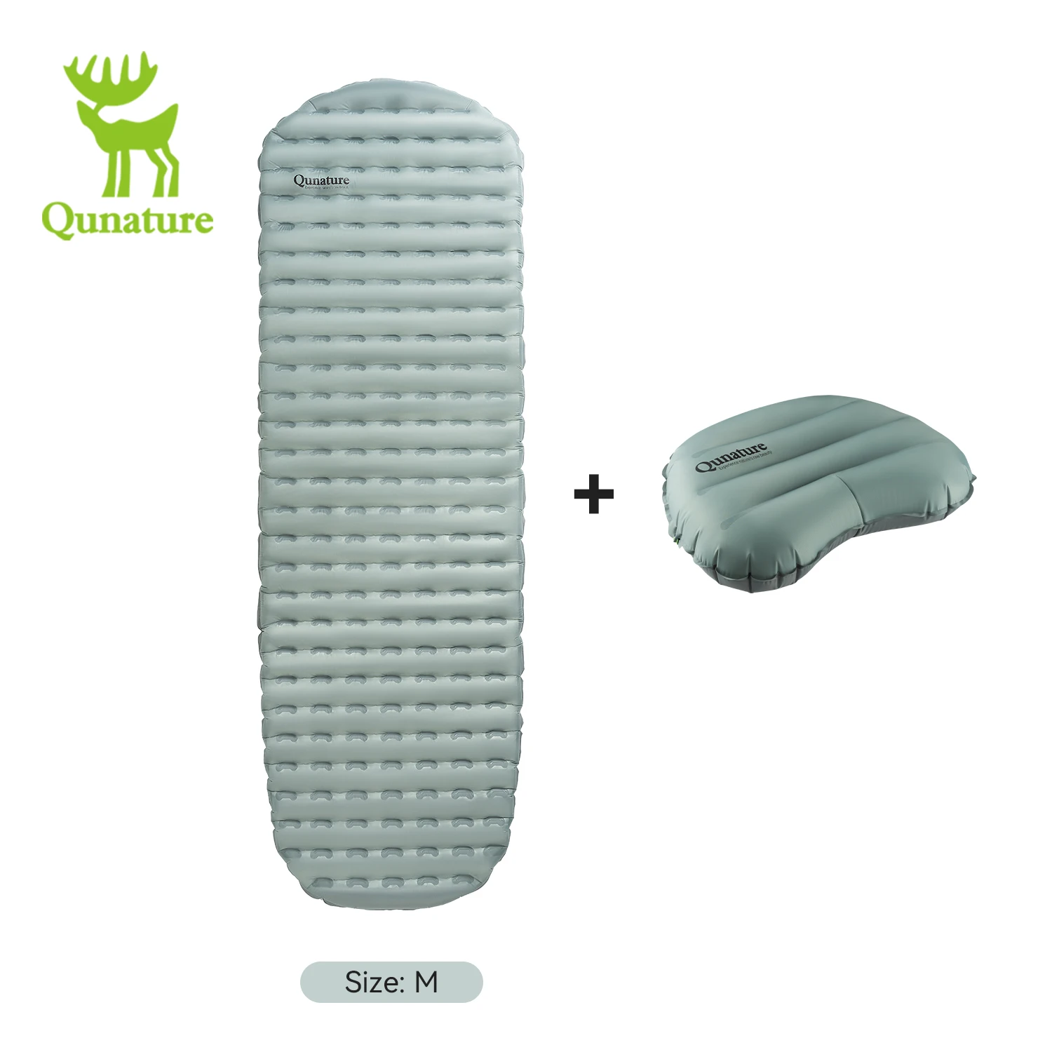 Qunature 2 Teile/satz Outdoor Camping Aufblasbare Matratze Schlafen Bett Ultraleicht Wandern Picknick Strand Matten Luft Kissen Mit Kissen 7