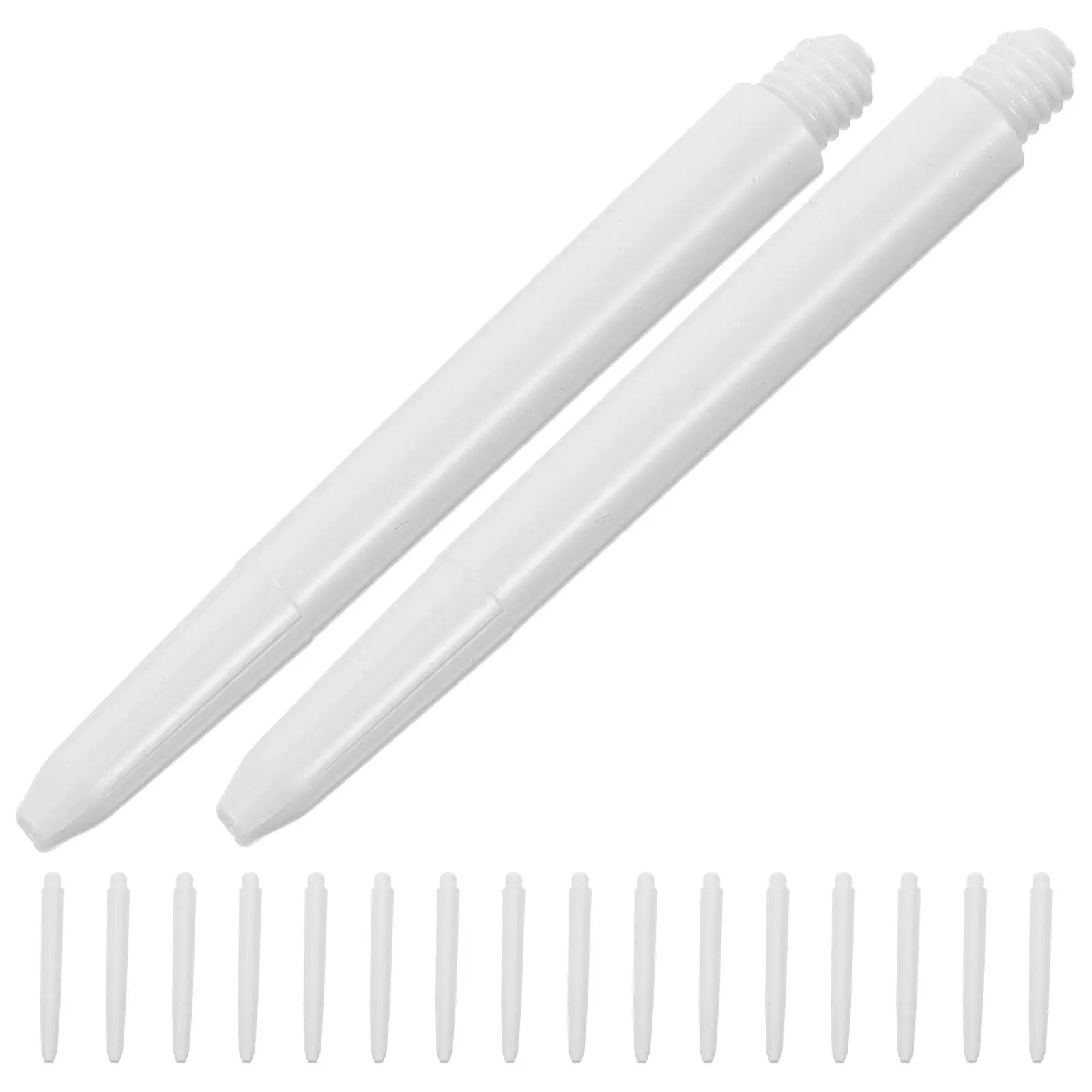 

50Pcs Nylon Shafts Threaded Rods High Resilience No Breakage Guaranteed Long Term Supply Accessory for Players