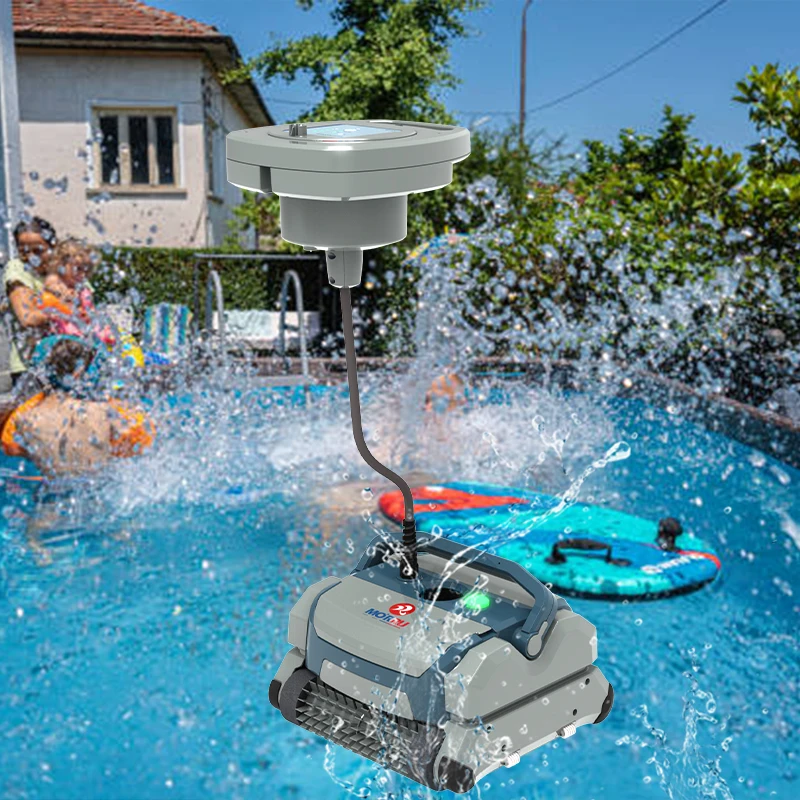 

Electric Pool Cleaning Cordless Robot Automatic Robotic Pool Auto Cleaner Swimming Pool Robot