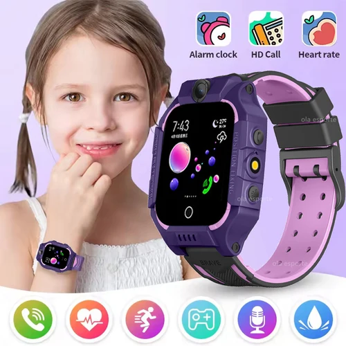 Imagen 1 del producto 2025 nuevo reloj inteligente para niños pantalla táctil HD 4G tarjeta Sim llamadas juegos reloj inteligente música reloj niño niña regalo niños Smartwatch
