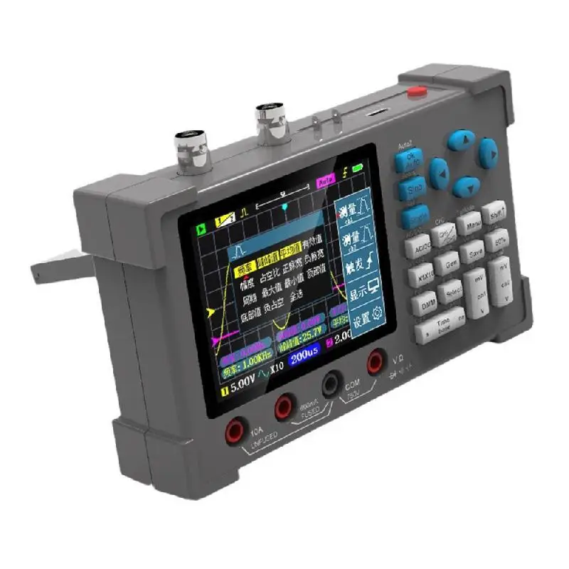 3in1 Dual Channel Oscillometer Signal Generator Machine 120Mhz Bandwidth 250MSa/s Sampling Rate Oscilloscope Multimeter DSO3D12