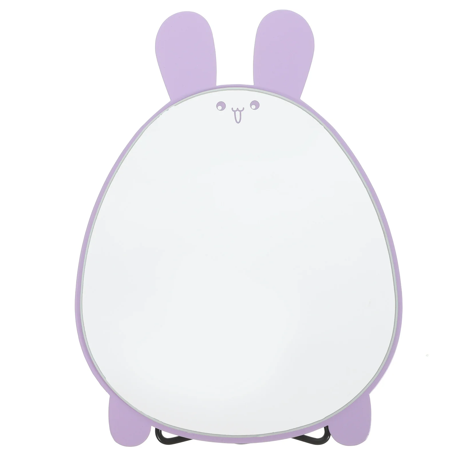 Specchio cosmetico pieghevole da tavolo per trucco da tavolo Comò compatto carino Specchio per bambini in vetro Minkissy