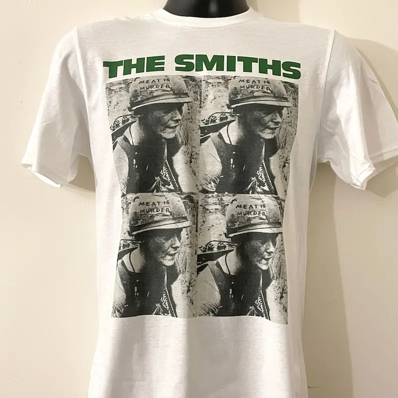 The Smiths - meat is murder - vintage 80s retro - smiths shirt