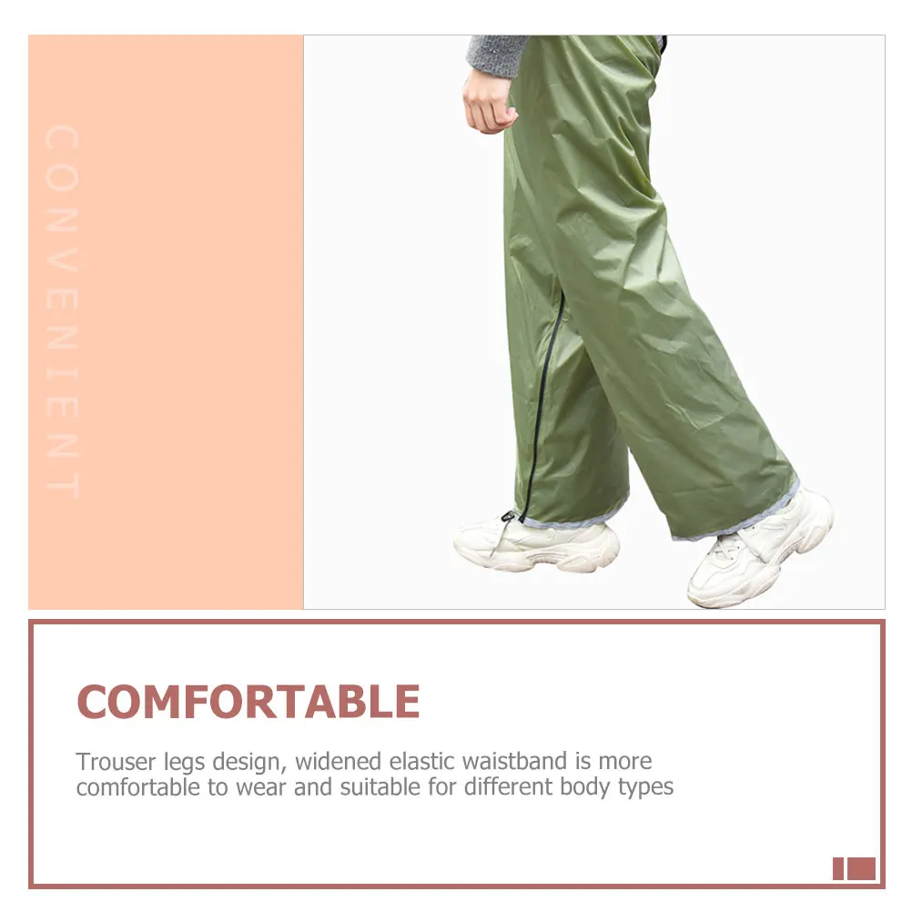 

Raincoat and Pants Gear for Men Women Waterproof Outdoor Nylon Cloth Man Suit Wear-resistant
