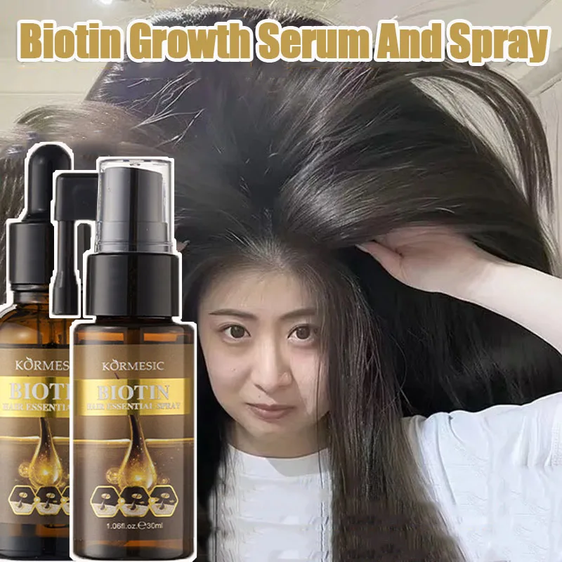 

Биотин, масло для утолщения волос, сыворотка для быстрого роста, против выпадения волос, облысение, лечение выпадения волос, спрей, укрепление волос, здоровье, мужчина, женщины