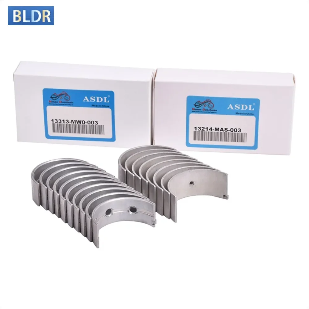 Motorcycle Connecting Rod 13214/8-MAS-003 13313/7-MW0-003 Crankshaft Bearing Kit for Honda CB900 F 919 2002-2007