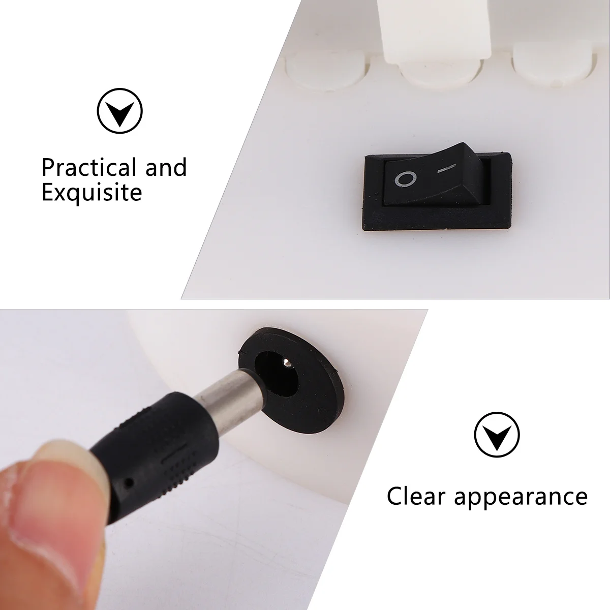 1 قطعة مرساة Led قاعدة مستديرة النيون تسجيل ل رف جدار ساحة المنزل حفل زفاف مصباح ديكور ضوء الليل Led ضوء النيون الزخرفية