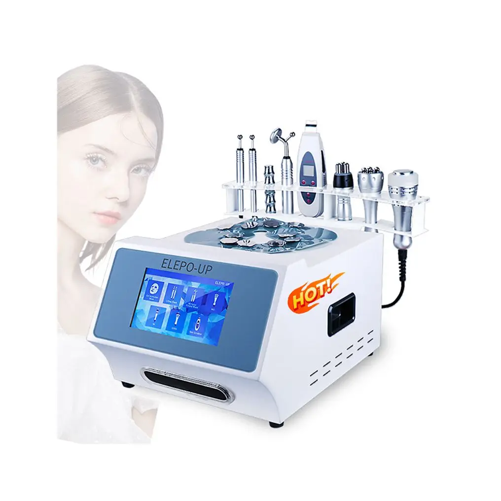 Skin Care Machine Salon Beauty Equipment 6 In 1 Face Lift Facial Skin Tightening Device