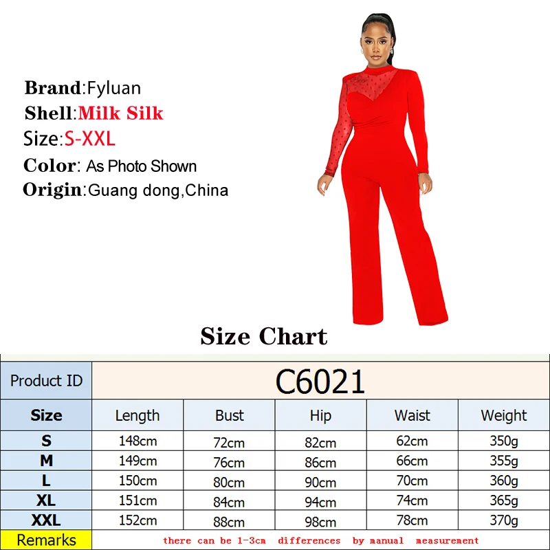 Nuove donne di arrivo maglia trasparente temperamento pantaloni a gambe larghe tinta unita slim o collo collo in pizzo occasione formale ufficio tuta lunga