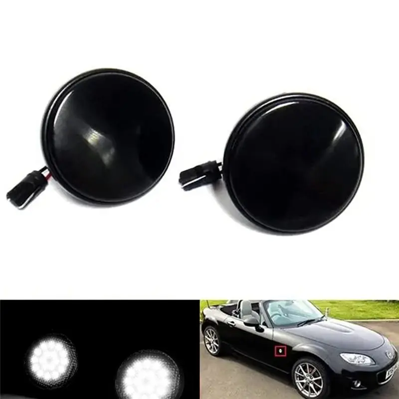 

НОВЫЙ NH5251120C Автомобильный указатель поворота, белый свет, боковой указатель поворота в сборе для Mazda MX5 NA NB NC MK1 MK2 MK3 90-15