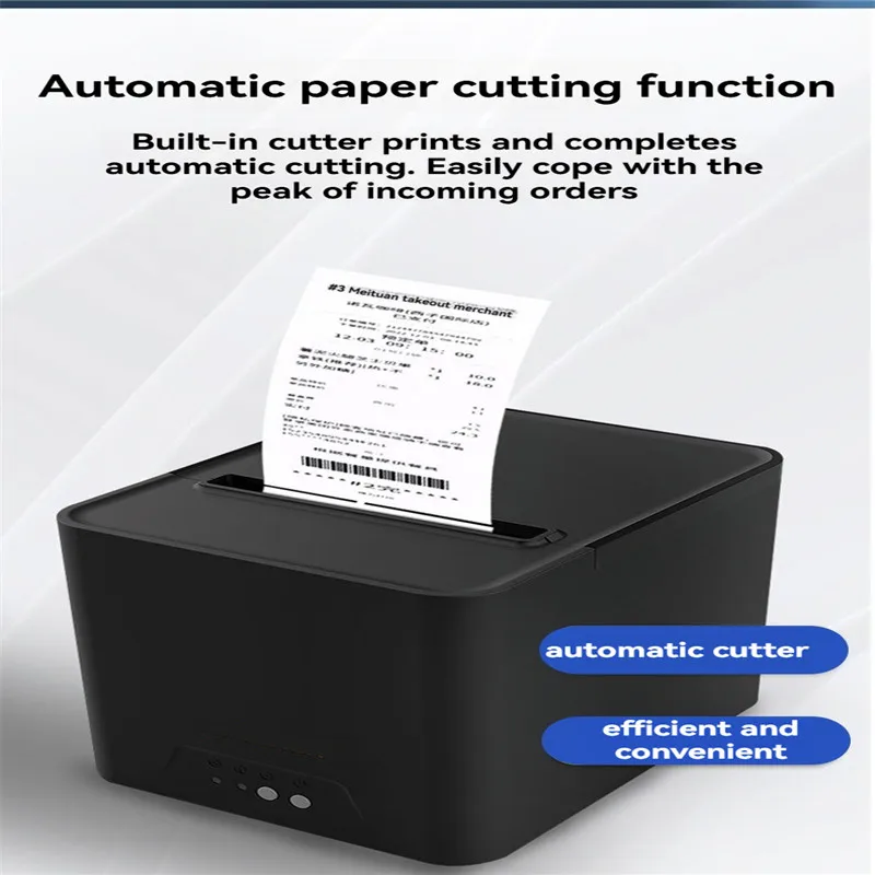80 مللي متر طابعة حرارية للملصقات 2/3 بوصة طابعة ملصقات الباركود طابعة إيصالات بلوتوث بلوتوث/USB/WIFI #5