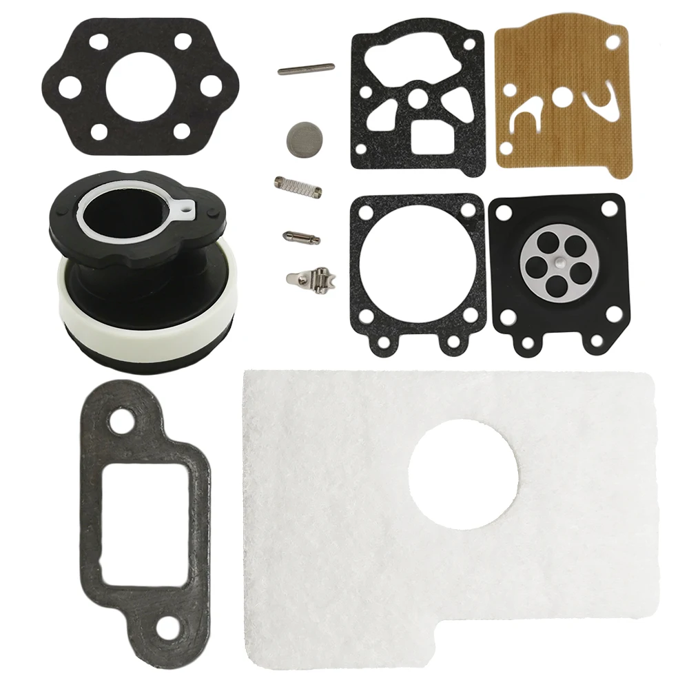 Intake Manifold Carburetor Repair Rebuild Kit For Stihl MS180 MS170 018 017 MS 180 170 Chainsaw Part Gasket Air Filter