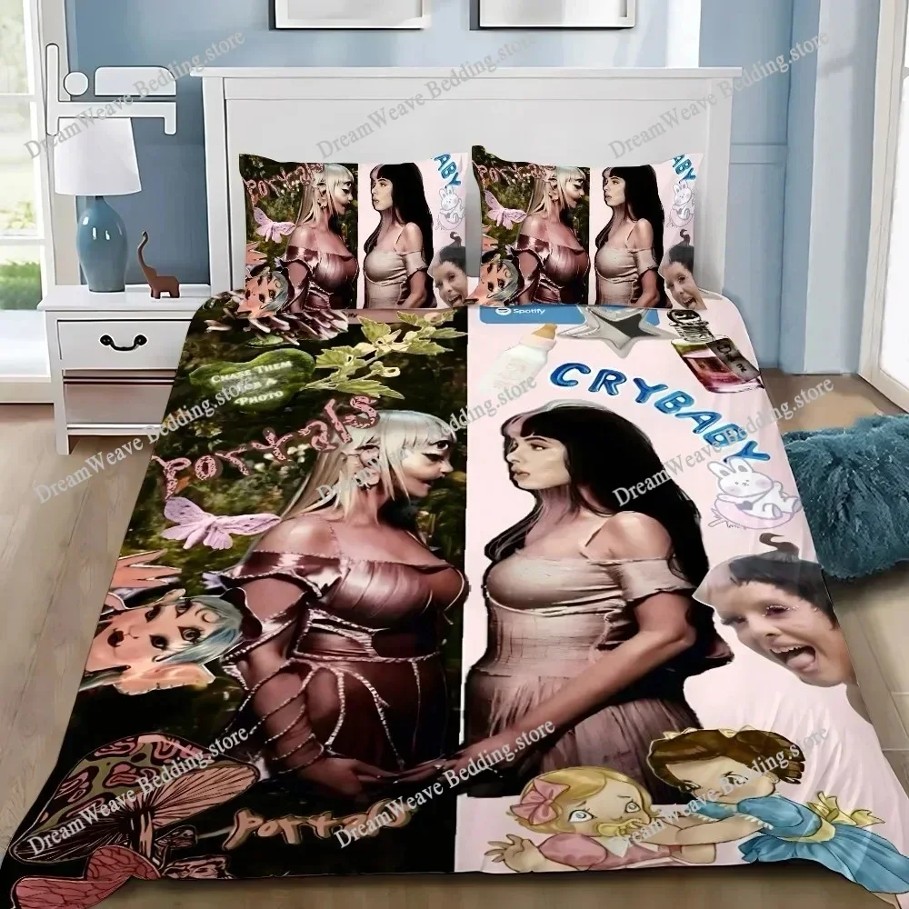Bedding Decor Duvet Cover Melanie Martinez 3D Exquisite Dollhouse Digital Printing Bedding Set Comforter Bed Youth Home Decor Ki