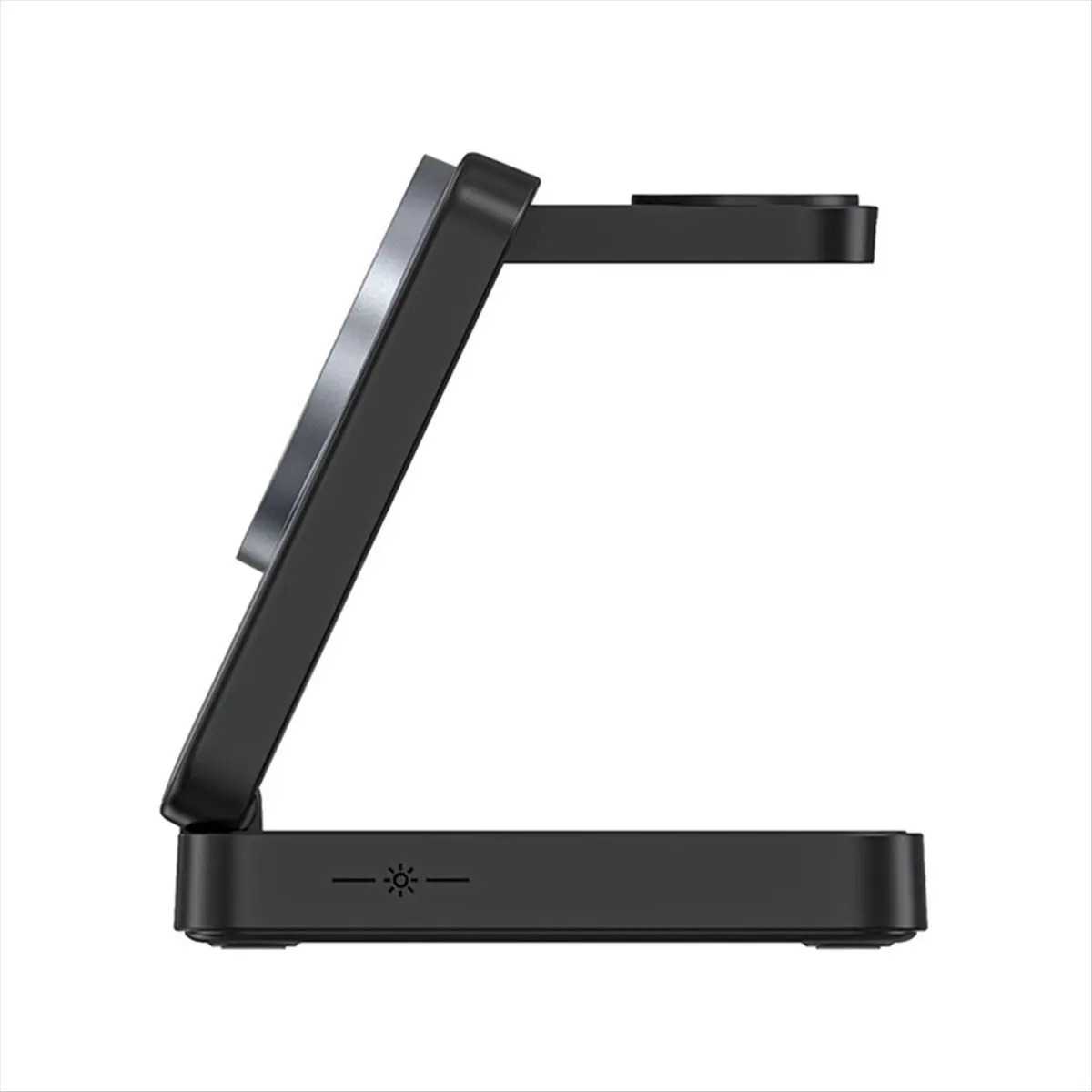 [A23G] 3 in 1 Foldable Magnetic Wireless Charger Stand with Night Light for IPhone 15 14 13 Pro Max and for Watch Airpods Stand