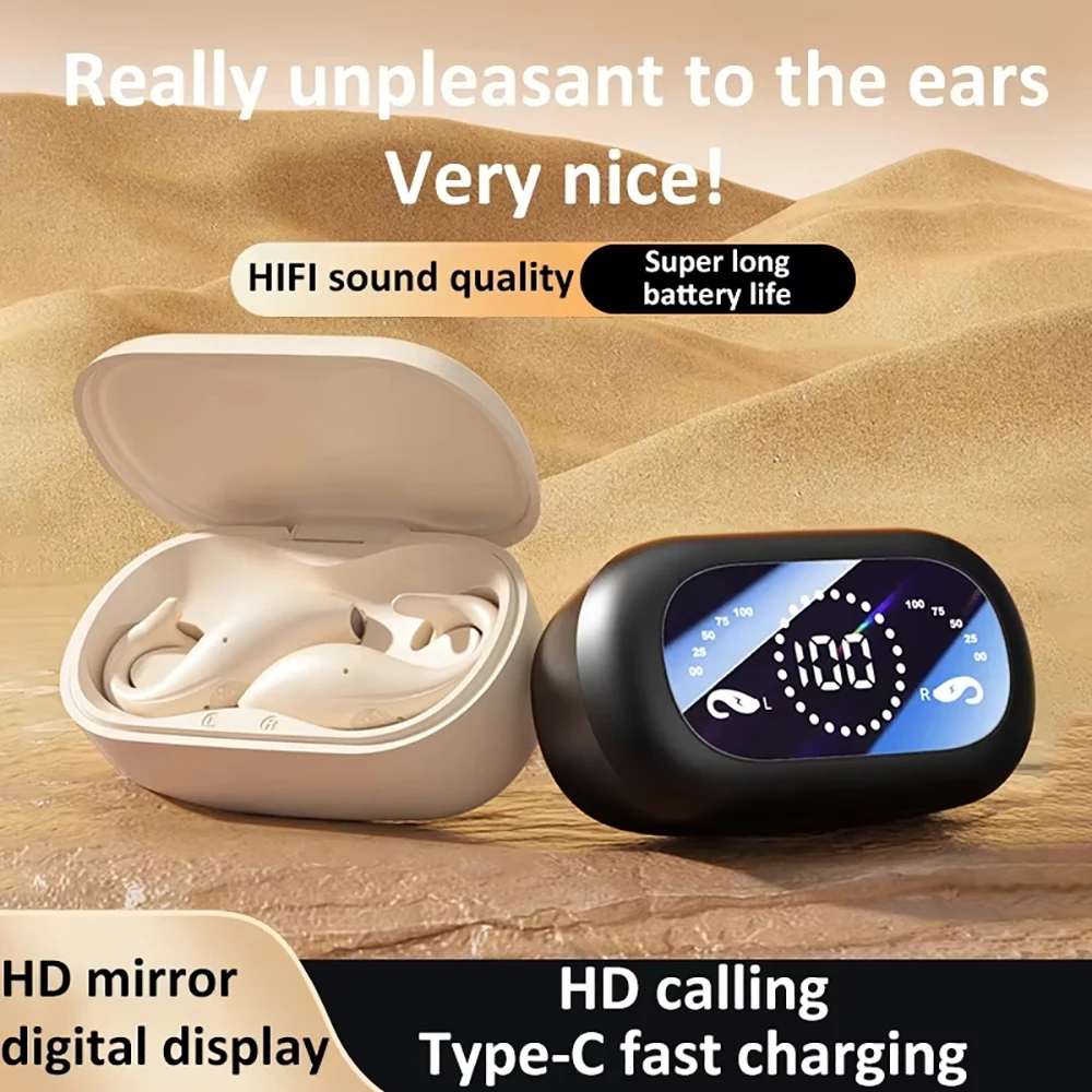 

M66 bone conduction earphone high-definition call audio and image synchronization low latency algorithm