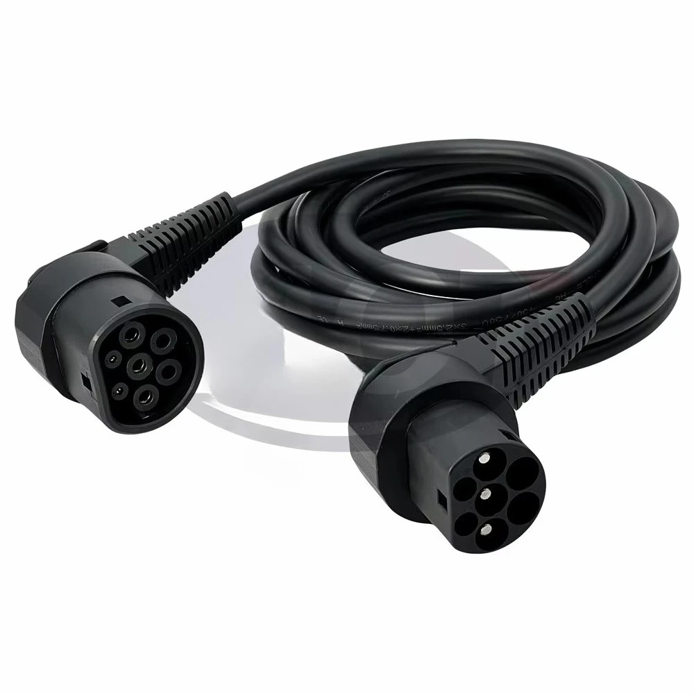 

For EV Charger Cable Type 2 To Type 2 Charging Extension Cable 32A 1 Phase 5m