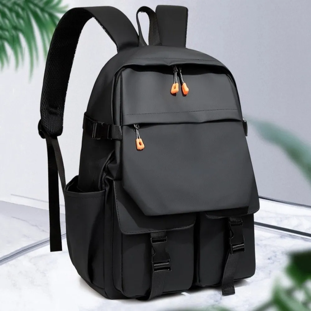 Large Capacity Men's Large Backpacks Wear-resistant Waterproof Student School Bag Streetwear Oxford Cloth Travel Knapsack
